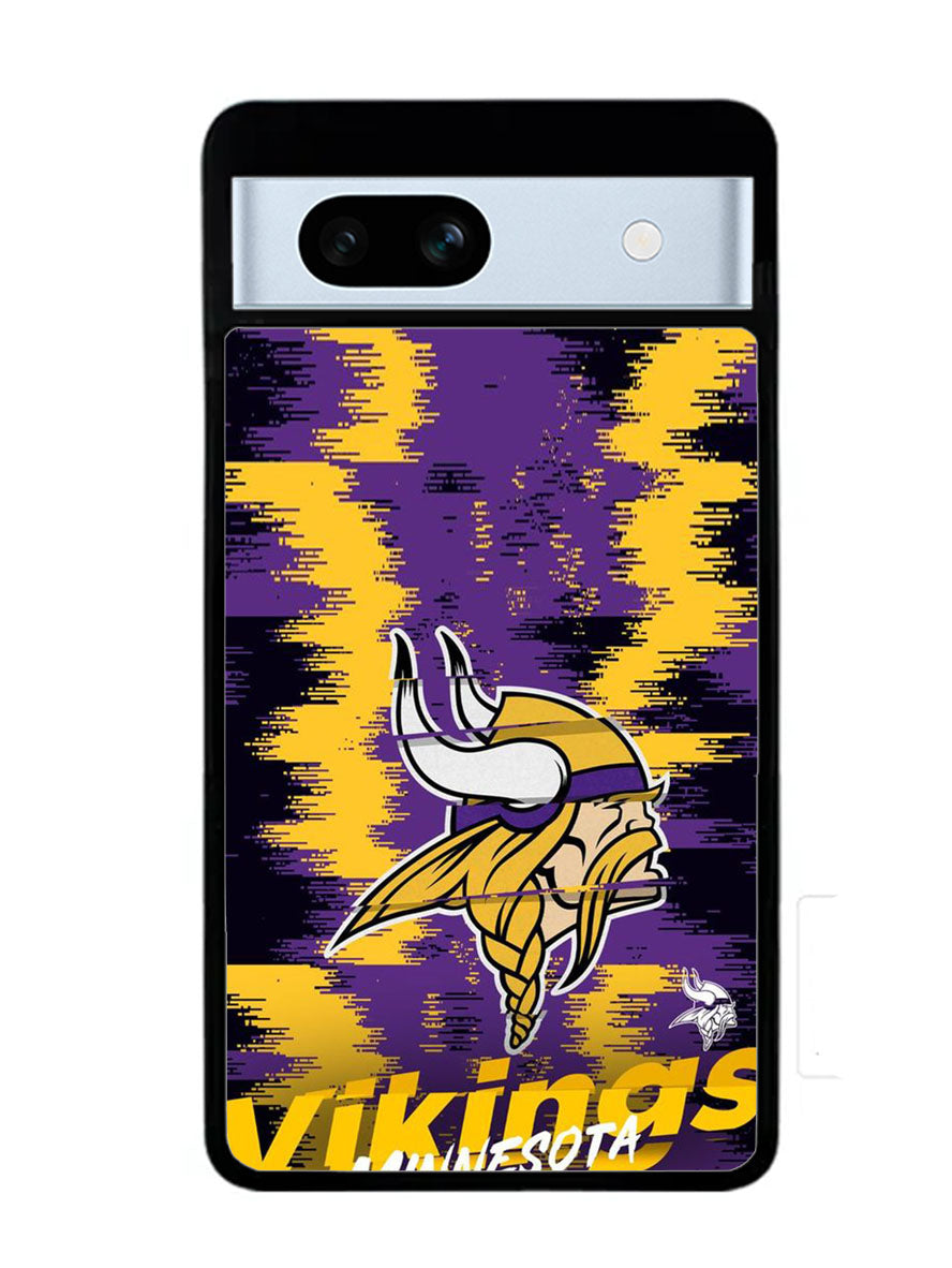 Minnesota Vikings Torn Paper Style Logo Google Pixel 7A Case