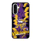 Minnesota Vikings Torn Paper Style Logo Samsung Galaxy A56 Case FE1164