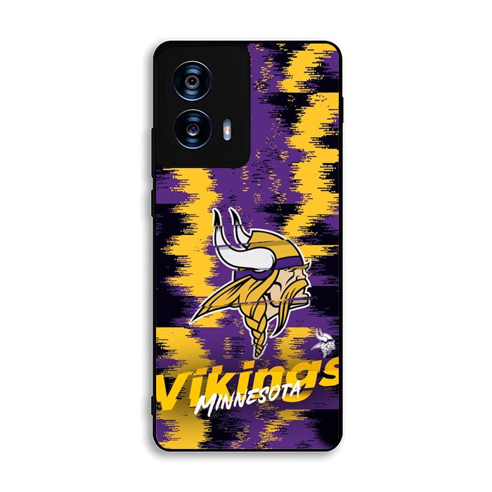 Minnesota Vikings Torn Paper Style Logo Motorola Moto G Power 5G 2024 Case FE1164