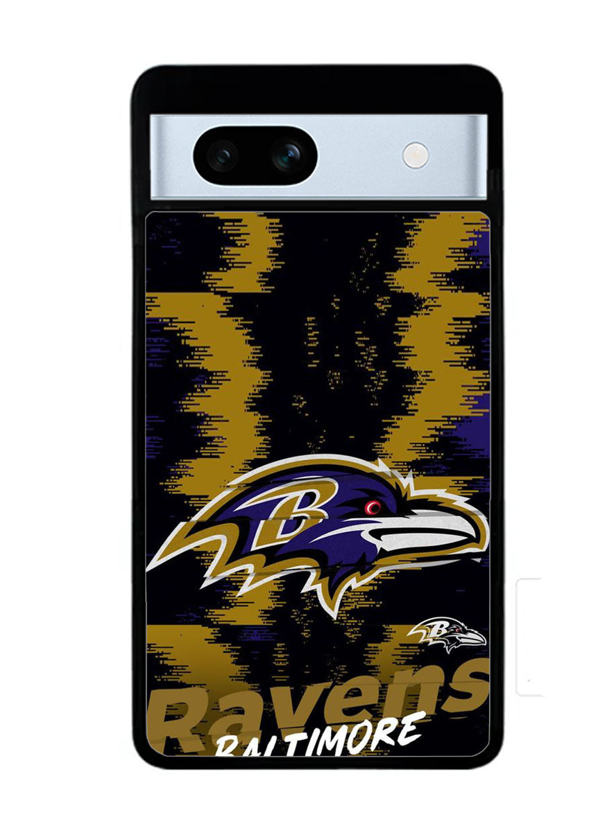 Baltimore Ravens NFL Team Logo Google Pixel 7A Case