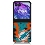 Miami Dolphins NFL Team Logo Motorola Moto Razr 2024 , Moto Razr 50 Case