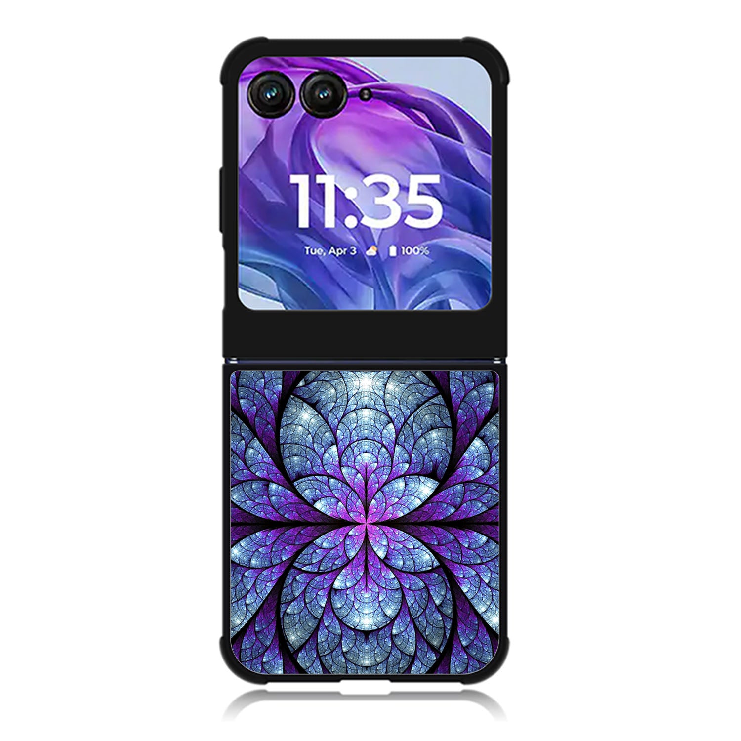Abalone Art Motorola Moto Razr Plus 2025/2024 Case, Moto Razr 50 Ultra 5G BC2826