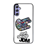 eat sleep JDM Case Samsung Galaxy A55 5G BC2929