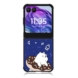 We Are Bare Bears Donut Motorola Moto Razr 2024 , Moto Razr 50 Case FE2904