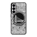 Golden State Warriors Logo In The Wall Samsung Galaxy S26 Case BC2835