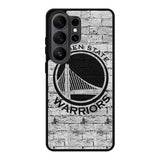 Golden State Warriors Logo In The Wall Samsung Galaxy S26 Ultra Case BC2835