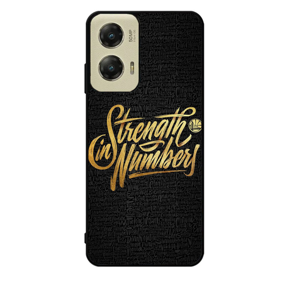 Golden State Warriors Typography Case Motorola Moto G Stylus 2024 5G BC2840