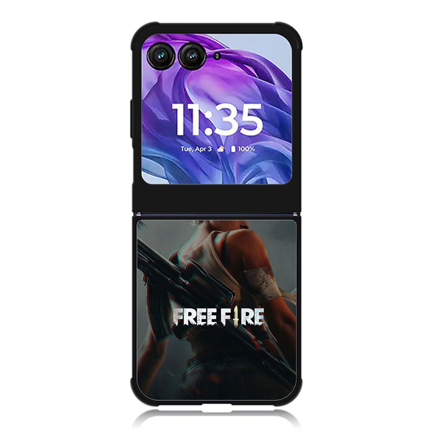 Free Fire Motorola Moto Razr Plus 2025/2024 Case, Moto Razr 50 Ultra 5G BC2828