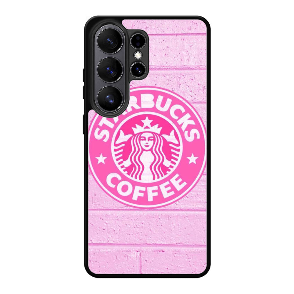 Pink Starbucks Logo 7th Samsung Galaxy S26 Plus Case