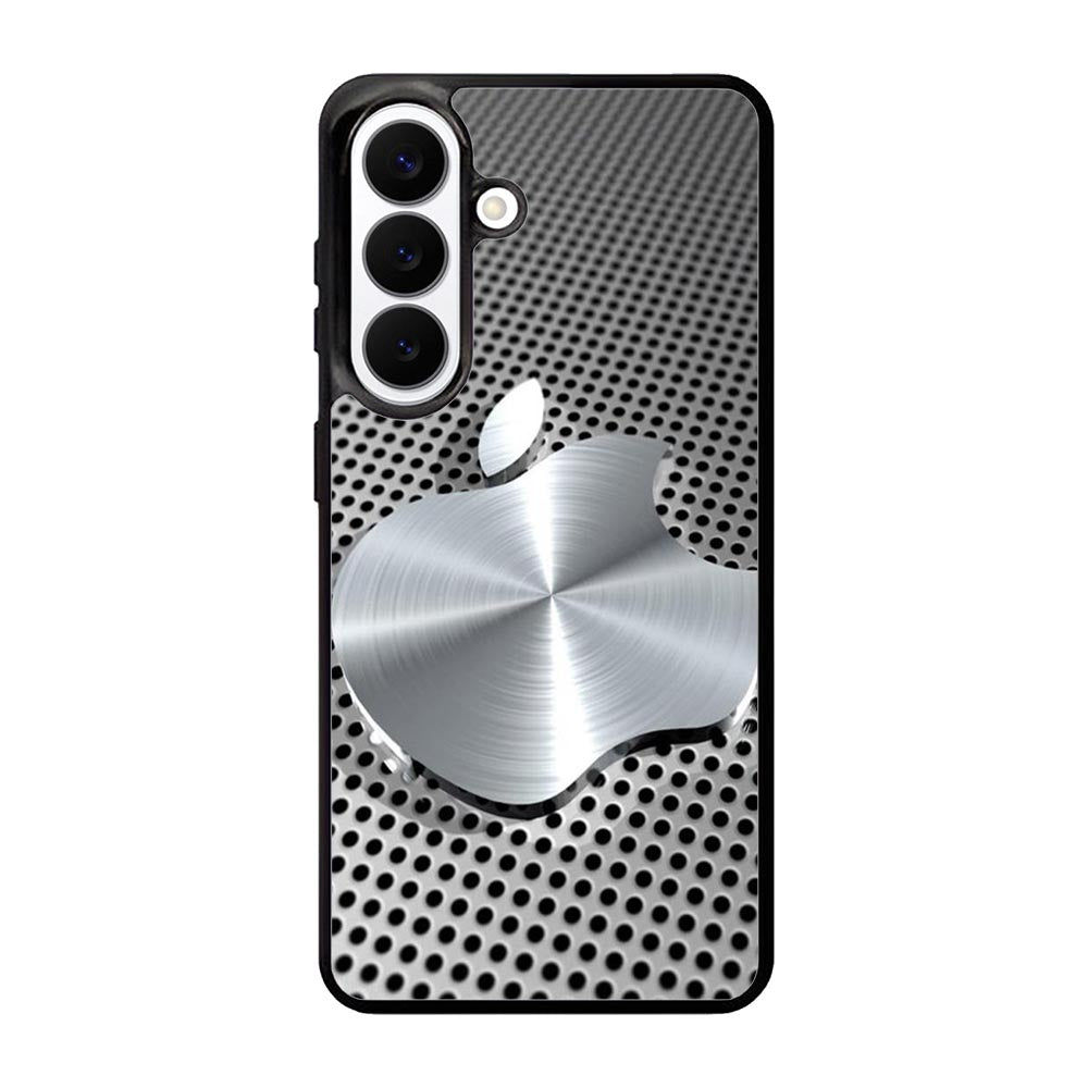 3D Apple Silver Samsung Galaxy S26 Plus Case BC2825