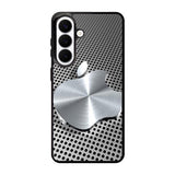 3D Apple Silver Samsung Galaxy S26 Case BC2825