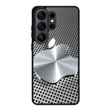3D Apple Silver Samsung Galaxy S26 Ultra Case BC2825