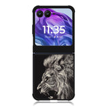 Male Lion Motorola Moto Razr Plus 2025/2024 Case, Moto Razr 50 Ultra 5G BC2866