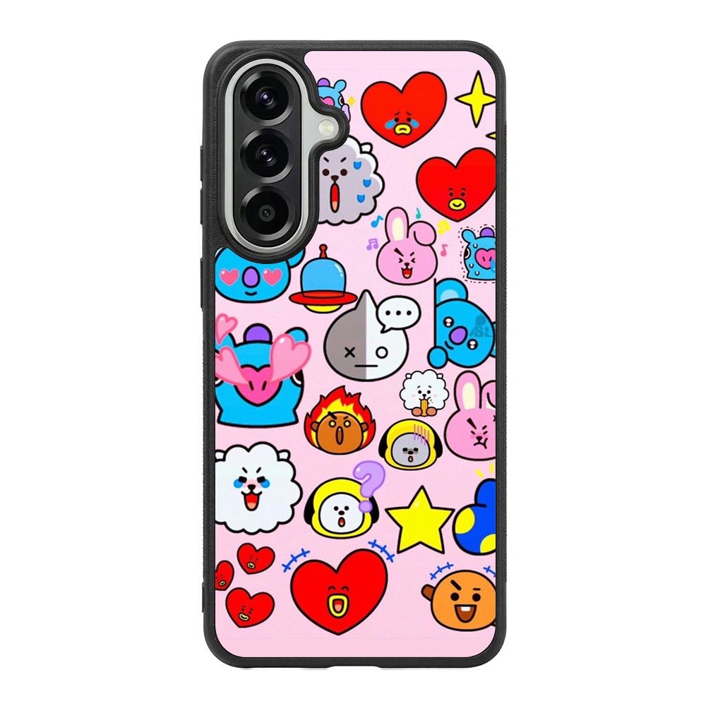 BTS BT21 Cute Pink Samsung Galaxy A37 Case BC2910
