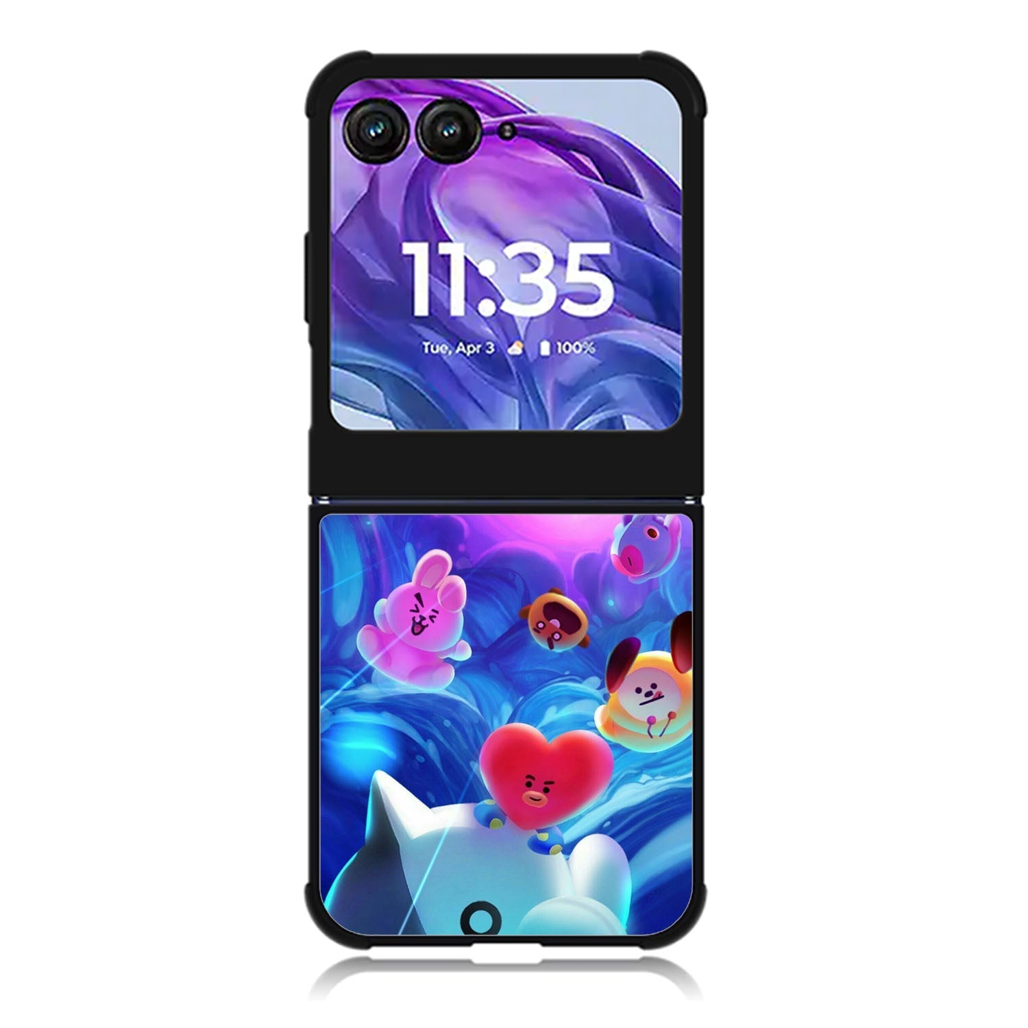 BTS BT21 Galaxy Motorola Moto Razr 2024 , Moto Razr 50 Case FE2911