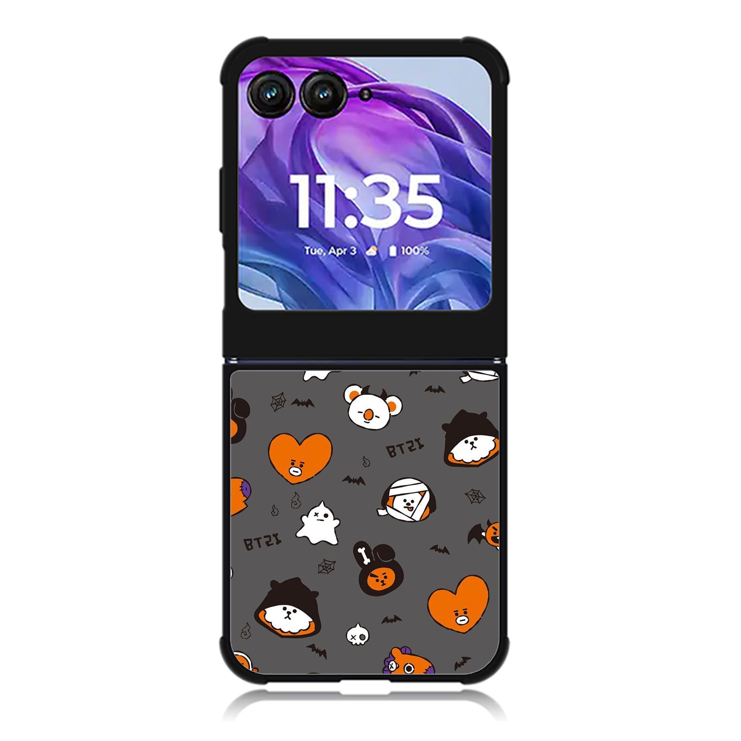BTS BT21 Happy Halloween Motorola Moto Razr 2024 , Moto Razr 50 Case FE2912
