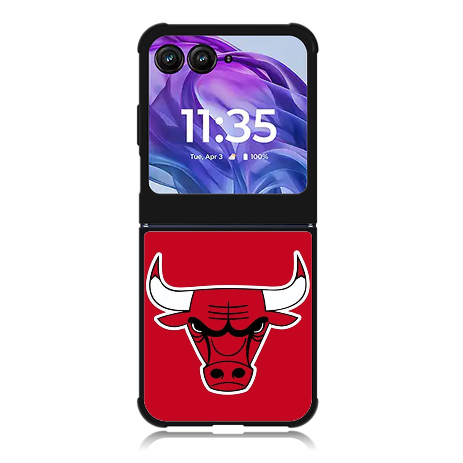 Chicago Bulls Red Logo Motorola Moto Razr 2024 , Moto Razr 50 Case FE2923