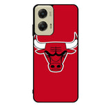 Chicago Bulls Red Logo Case Motorola Moto G Stylus 2024 5G BC2923