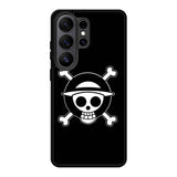One Piece Logo Black Samsung Galaxy S26 Plus Case