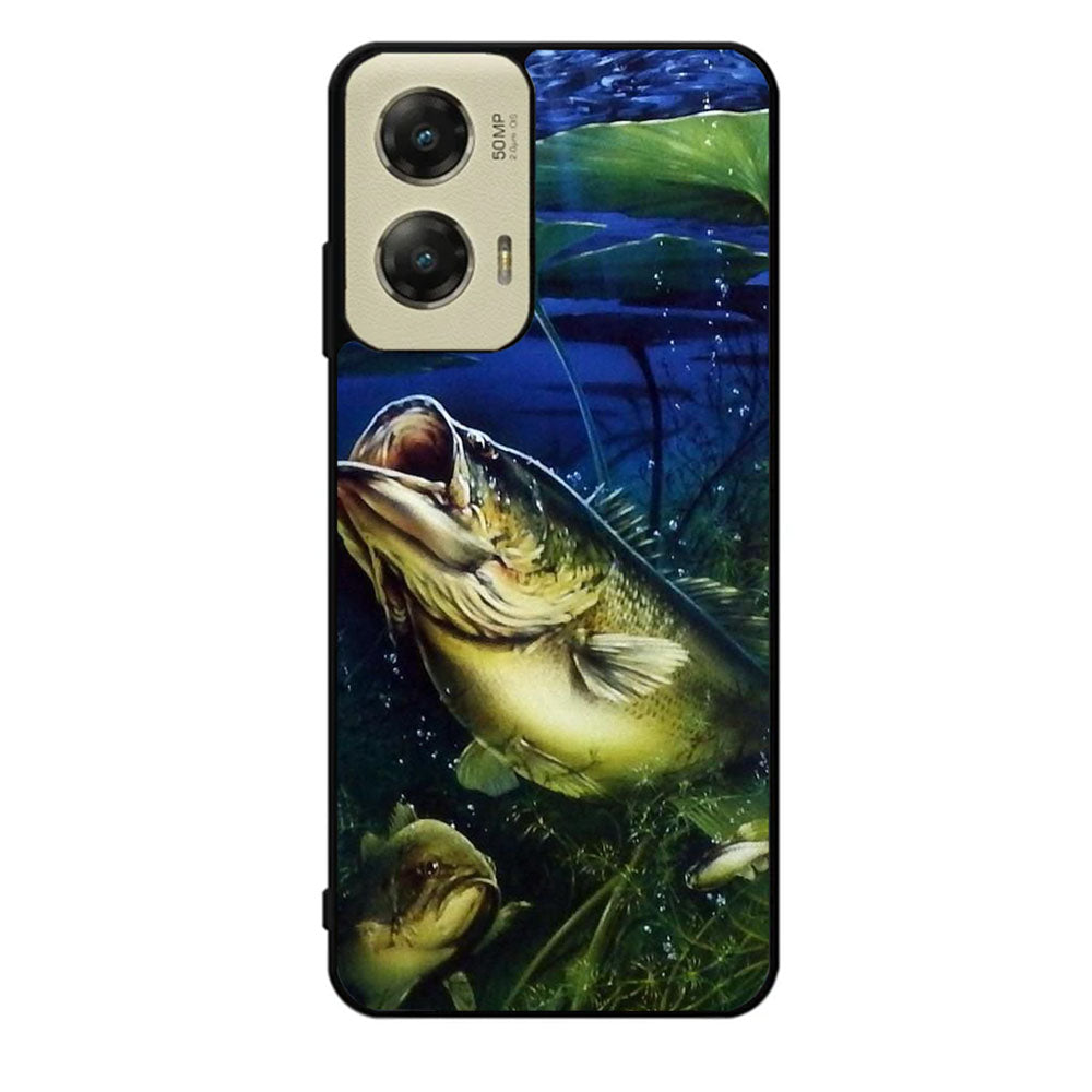 Bass Fishing Largemouth Fish Case Motorola Moto G Stylus 2024 5G BC2824