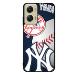 New York Yankees Logo Case Motorola Moto G Stylus 2024 5G BC2877