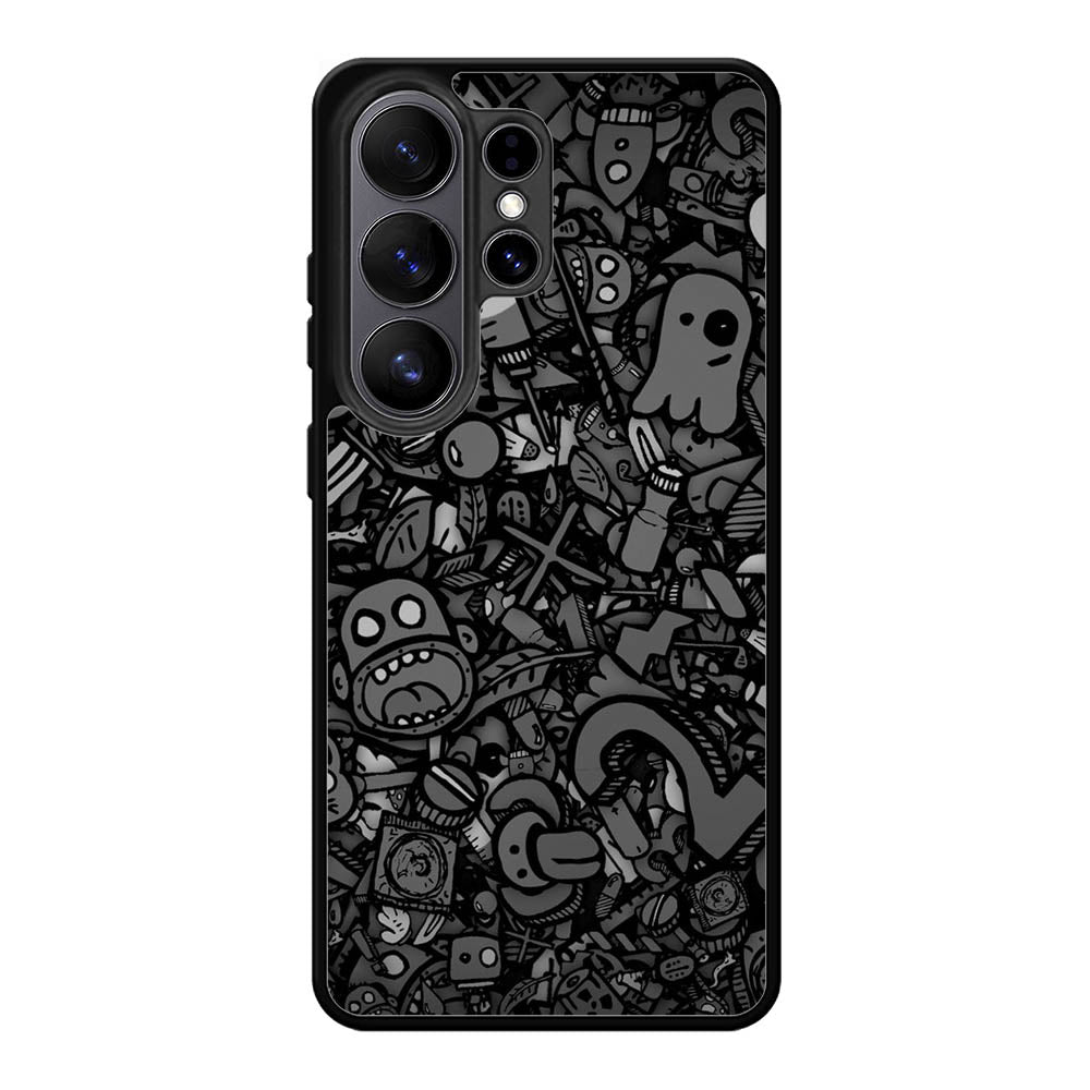 Doraemon And Hello Kitty Love Samsung Galaxy S26 Plus Case DC0546