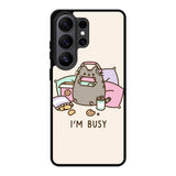 Pusheen The Cat Very Busy Samsung Galaxy S26 Plus Case