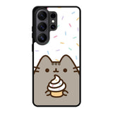 Pusheen The Cat Rainbow Cupcakes Samsung Galaxy S26 Plus Case