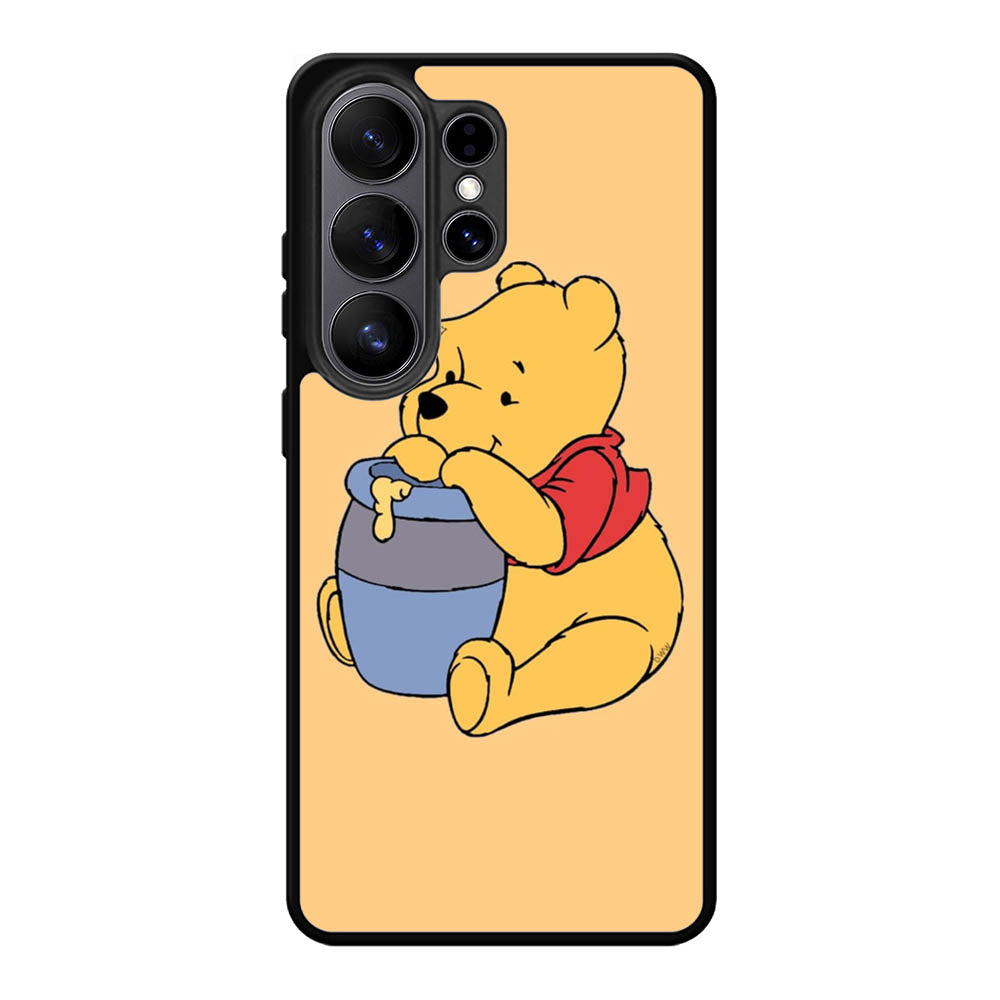 Winnie The Pooh Honey Eat Samsung Galaxy S26 Plus Case DC1969