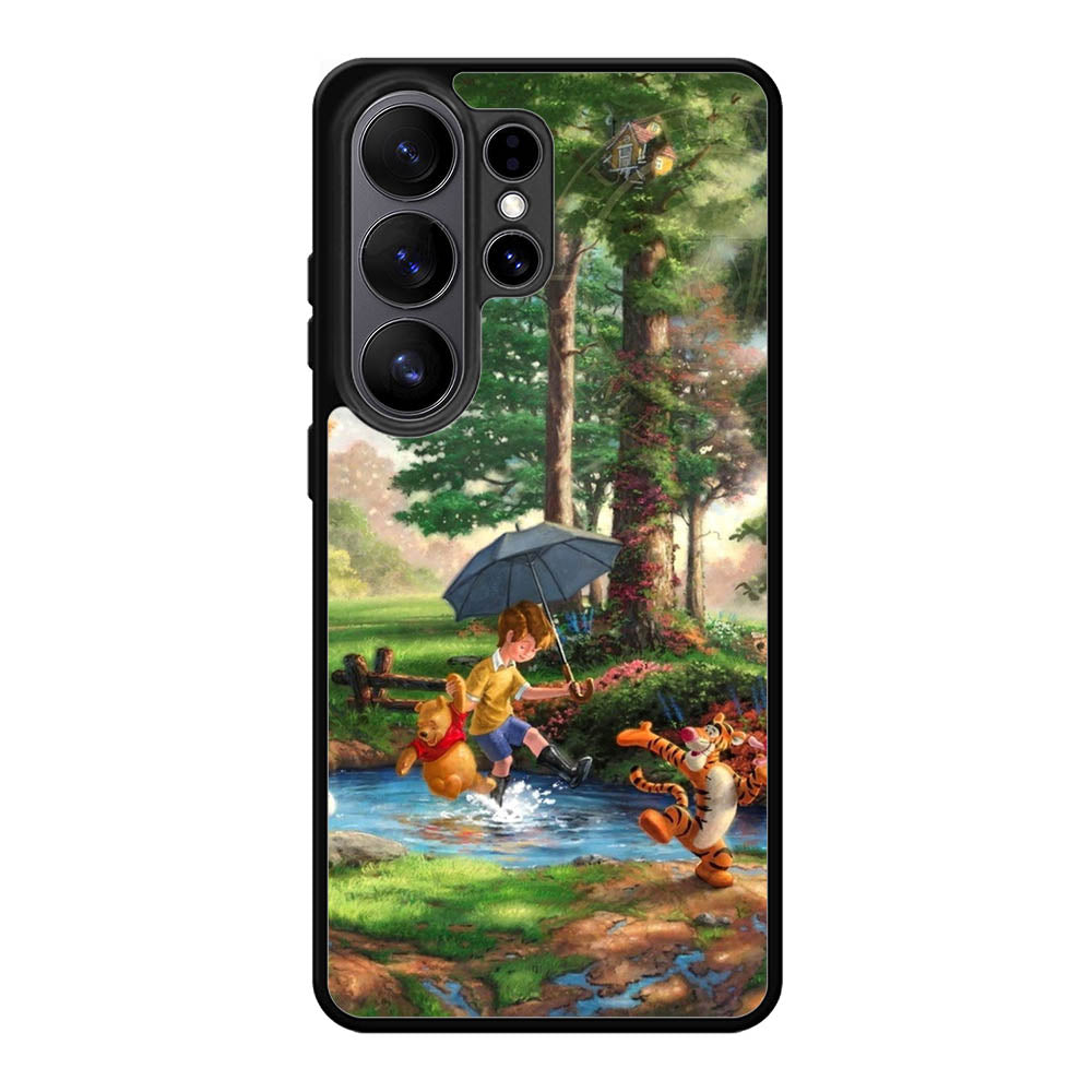 Winnie The Pooh Garden Samsung Galaxy S26 Plus Case