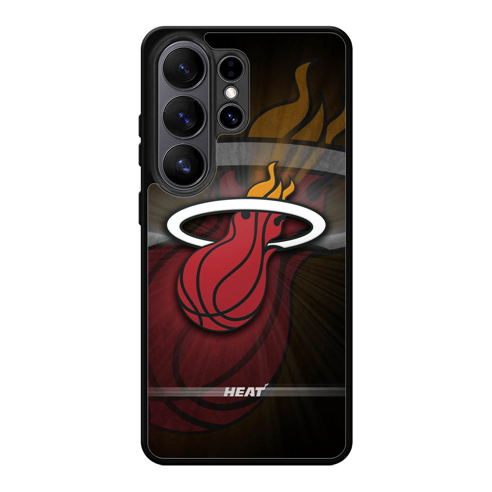 Miami Heat NBA Logo Samsung Galaxy S26 Plus Case