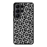 Leopard Grey Pattern Samsung Galaxy S26 Plus Case