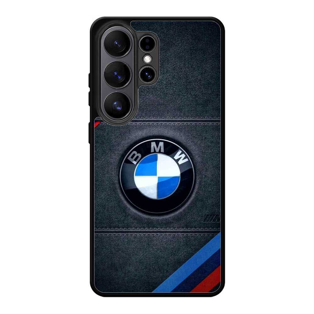 Bmw Logo Leather Samsung Galaxy S26 Plus Case