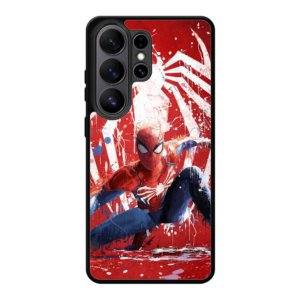 Spiderman Grunge Samsung Galaxy S26 Plus Case