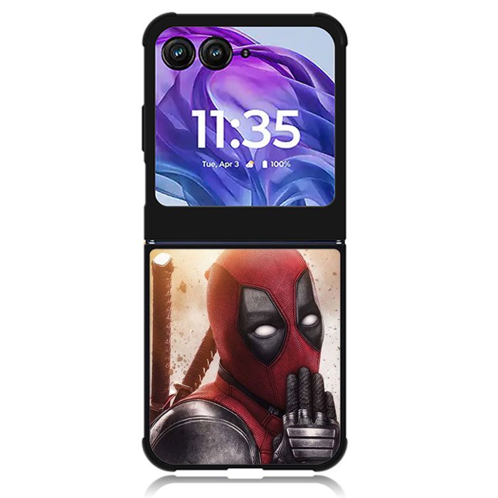 Deadpool 1st Motorola Moto Razr 2024 , Moto Razr 50 Case