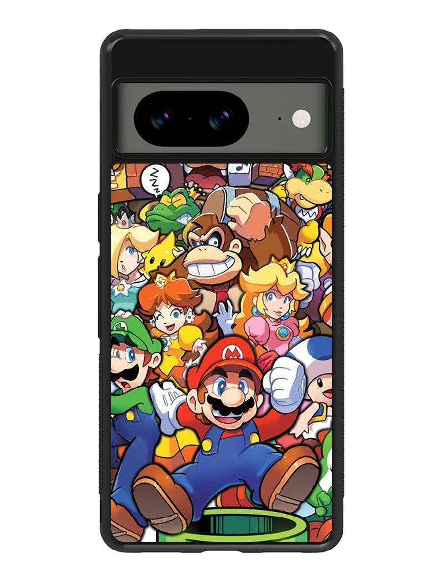 Super Mario Party Google Pixel 8a Case