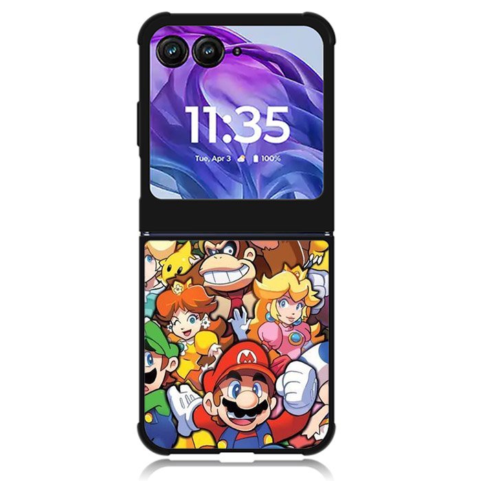Super Mario Party Motorola Moto Razr 2024 , Moto Razr 50 Case