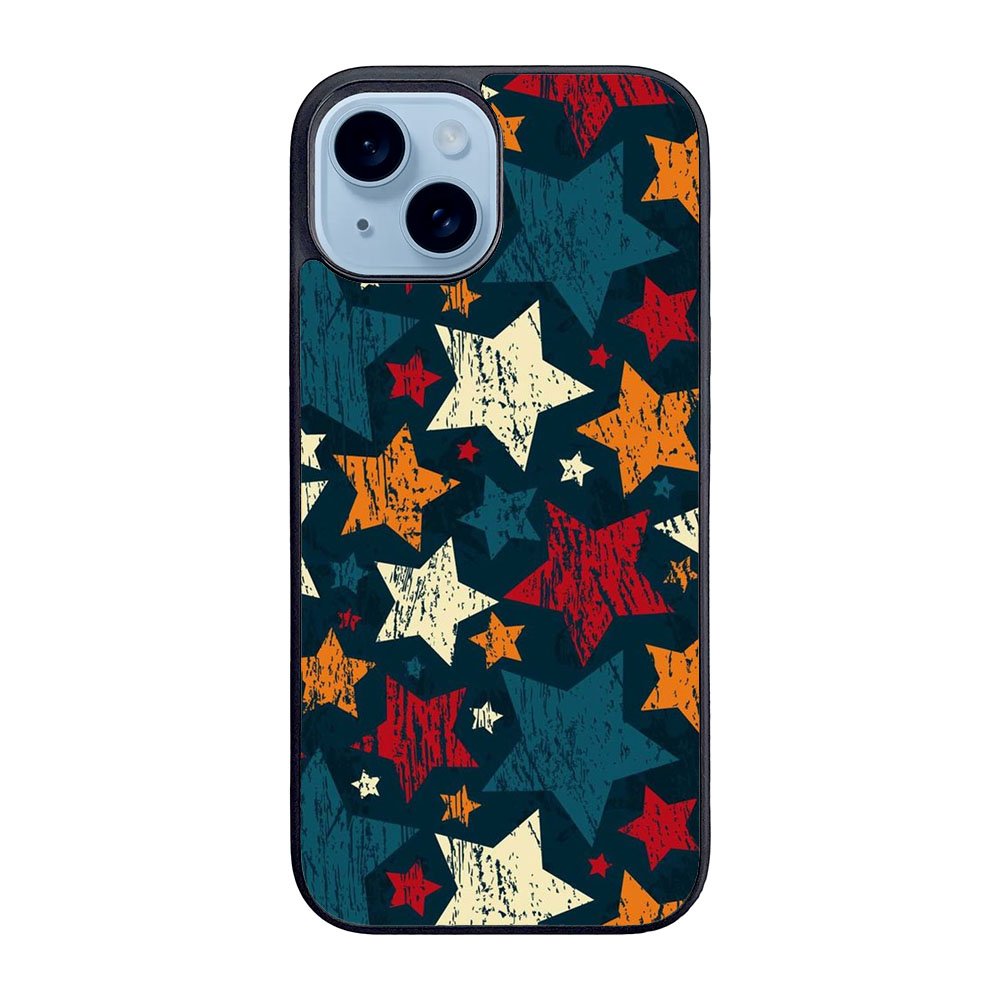 Star Pattren Case iPhone 15 BC1586