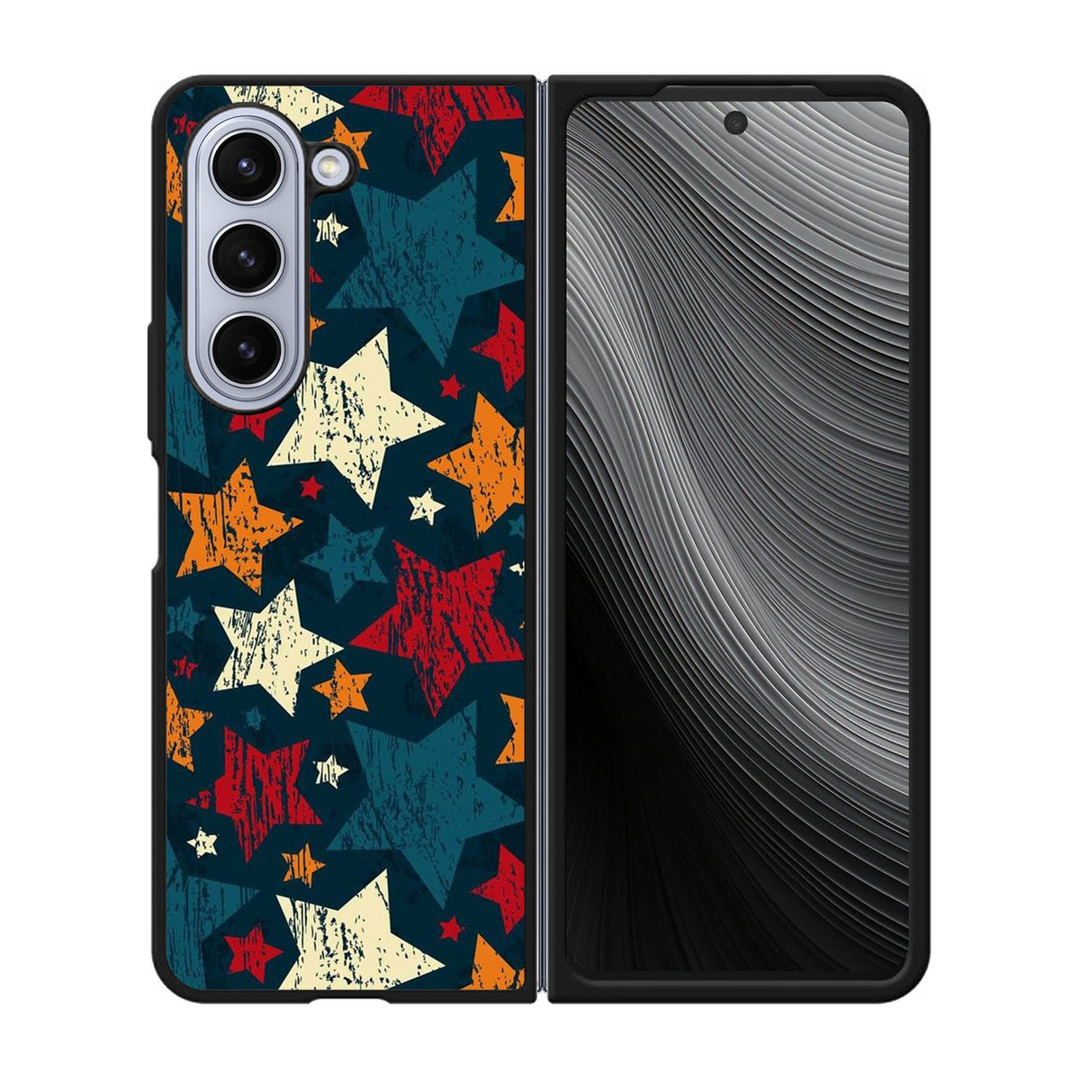 Star Pattren Case Samsung Galaxy z Fold 5 5G BC1586