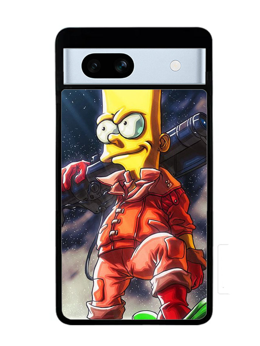 The Simpsons 3rd Google Pixel 7A Case