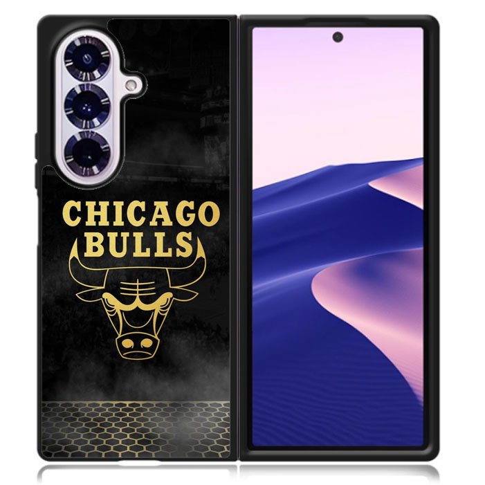 Chicago Bulls Samsung Galaxy Z Fold 7 5G Case BC1537
