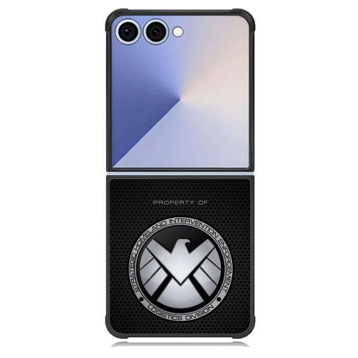 S H I E L D logo Samsung Galaxy Z Flip 7 Case BC1581
