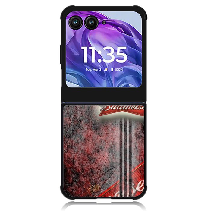 Budweiser Motorola Moto Razr 2024 , Moto Razr 50 Case