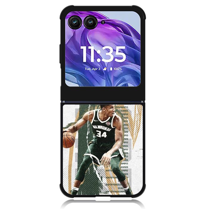 Giannis Antetokounmpo Motorola Moto Razr 2024 , Moto Razr 50 Case