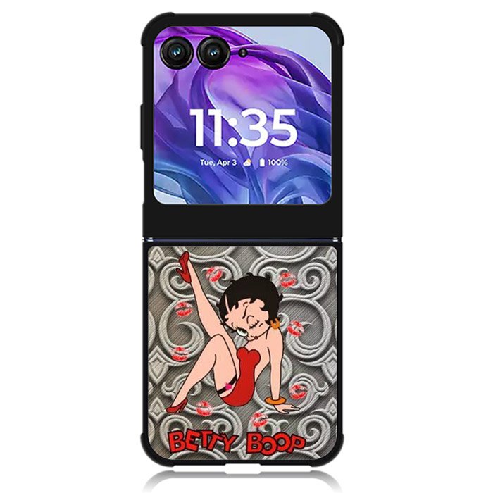 Betty Boop Kiss Motorola Moto Razr 2024 , Moto Razr 50 Case
