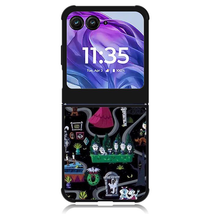 Haunted Mansion 3rd Motorola Moto Razr 2024 , Moto Razr 50 Case