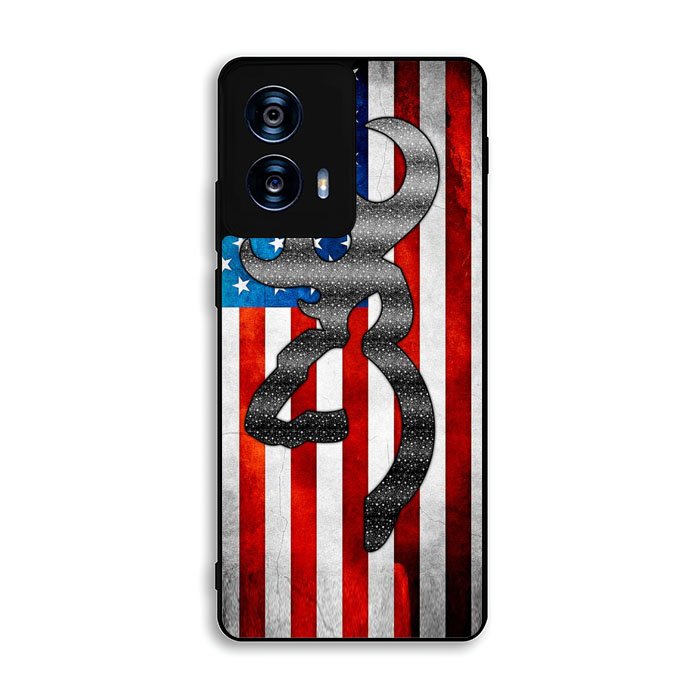 Camo American Flag 2nd Motorola Moto G Power 5G 2024 Case FE1246