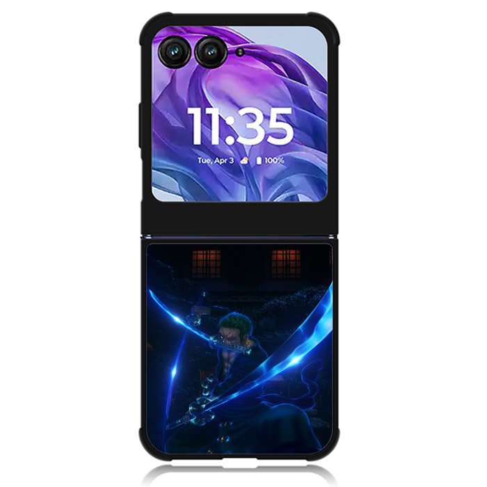 Zoro One Piece Motorola Moto Razr 2024 , Moto Razr 50 Case