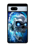 Skull Blue Google Pixel 7A Case