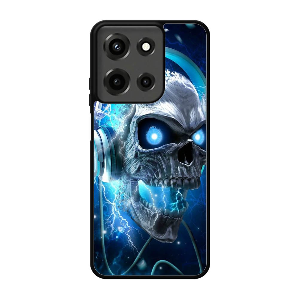 Skull Blue Motorola Moto G 5G 2025 Case FE8060